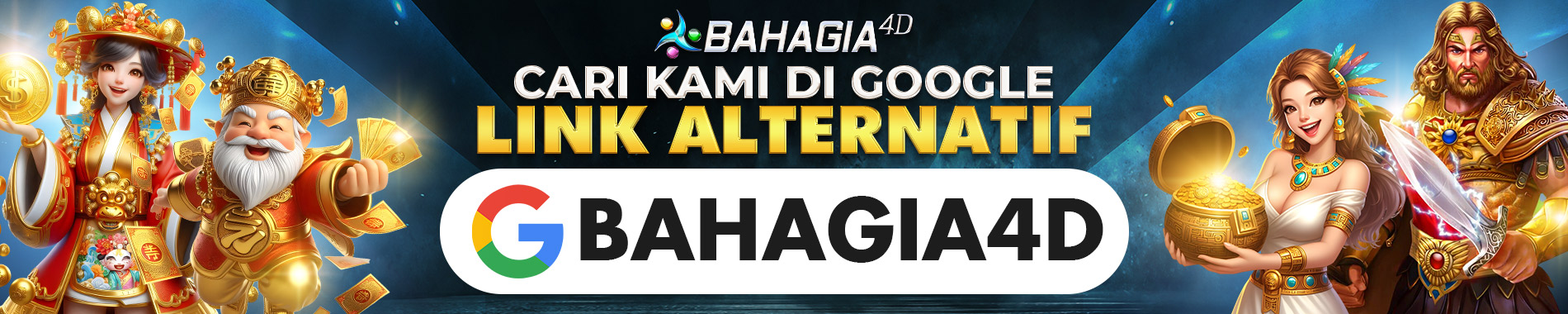 Ketik BAHAGIA4D di Google